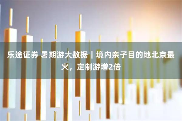 乐途证券 暑期游大数据｜境内亲子目的地北京最火，定制游增2倍